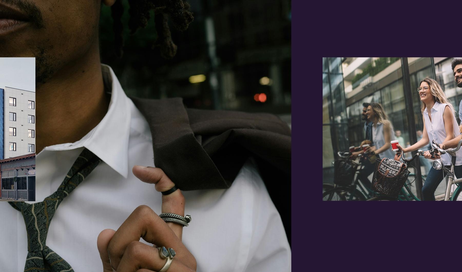 a man in a suit and tie